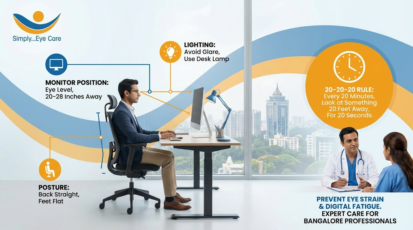 screen time eye strain